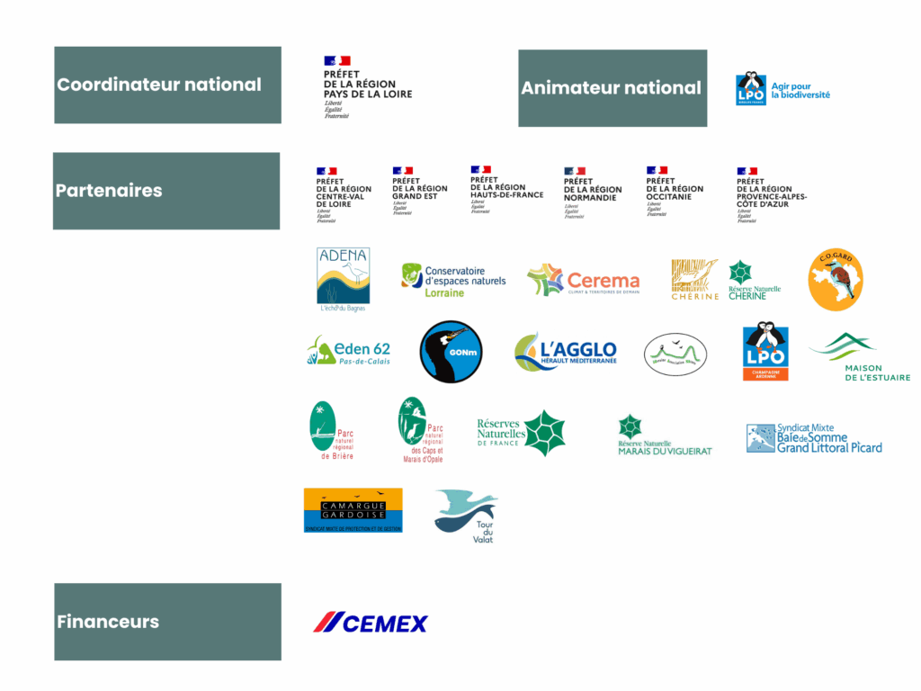 Partenaires PNA Butor étoilé